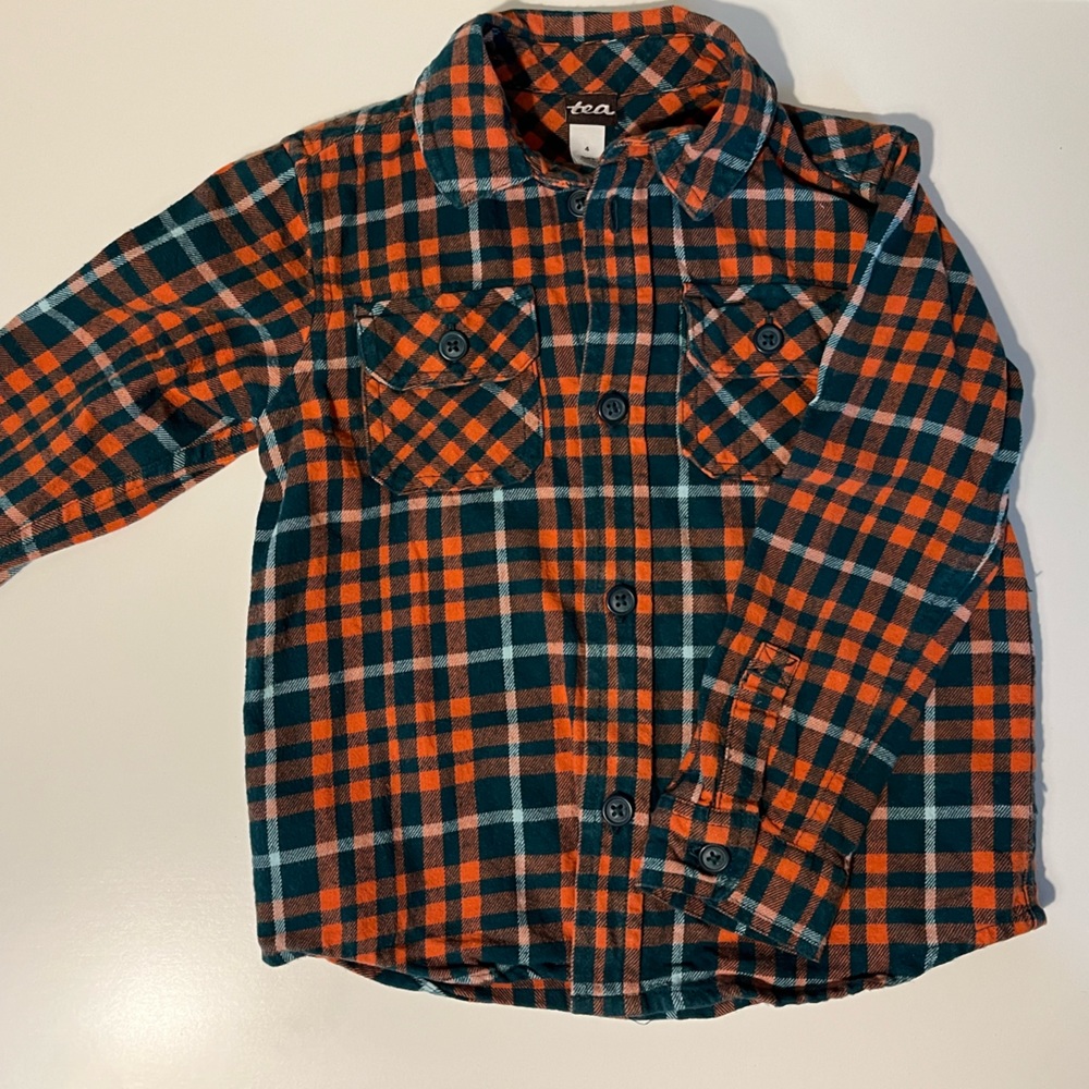 Tea Button Down